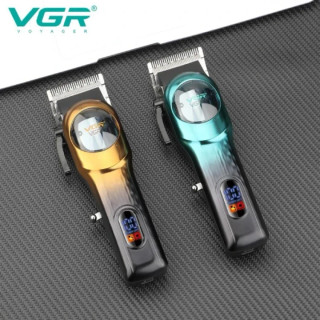 ماشین اصلاح وی جی آر مدل V-166 با برش مستقیم و تیغه استیل ضد زنگ (رنگ بصورت رندوم)