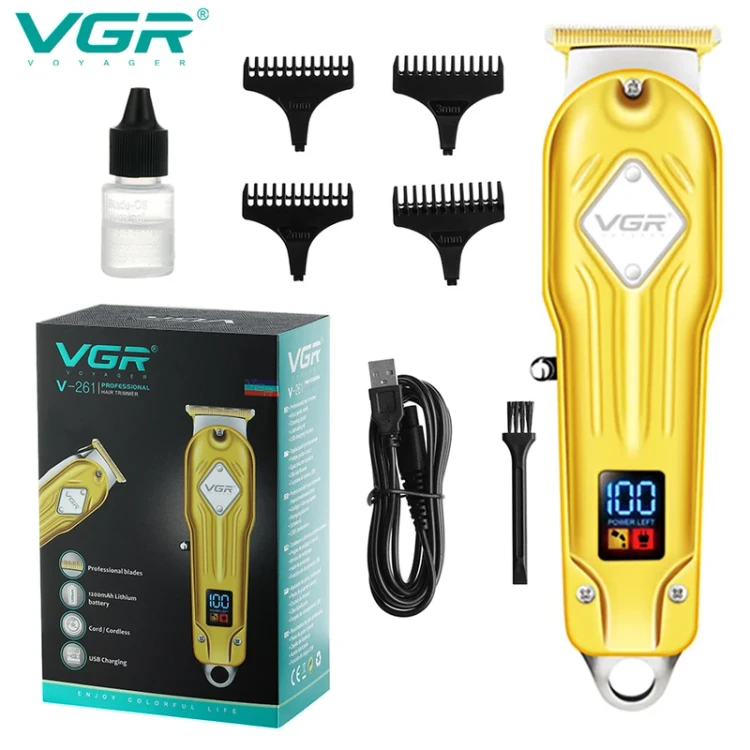 ماشین اصلاح وی جی آر مدل V-261 با تکنولوژی برش مستقیم و صفر زن