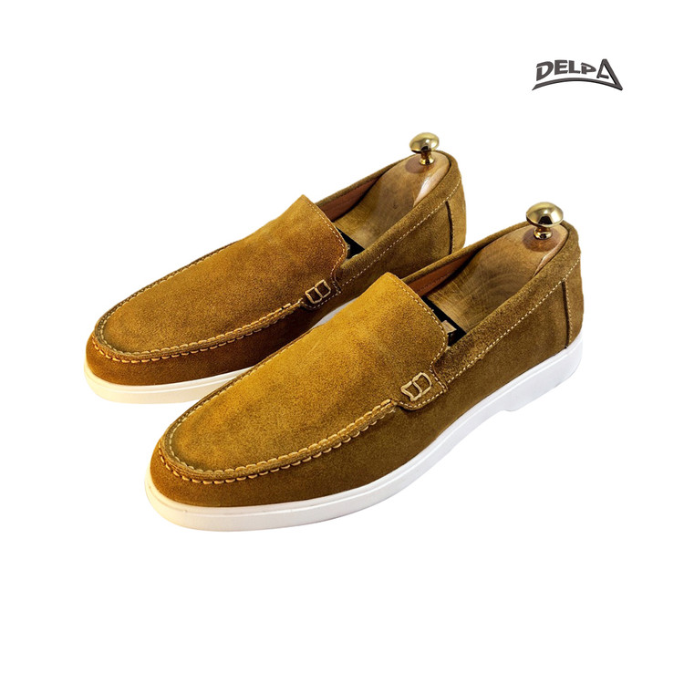 کفش چرم لوفر delpa