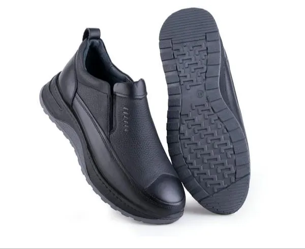 کفش طبی مردانه چرم کد 7056021